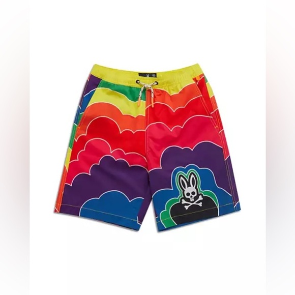 PSYCHO BUNNY Chelton Swim Trunks Size XXS - Picture 3 of 16